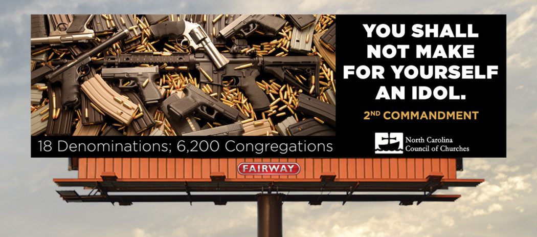 NC Council of Churches Billboard