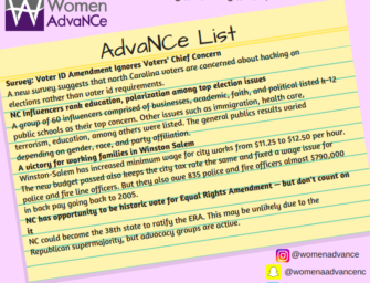 AdvaNCe List June 15-21